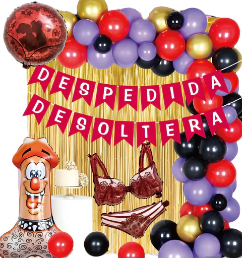 Pack despedida dorado