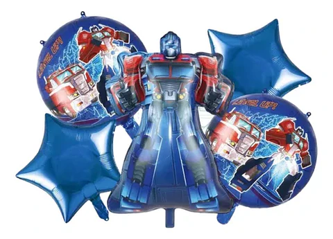 Set de globos Transformers