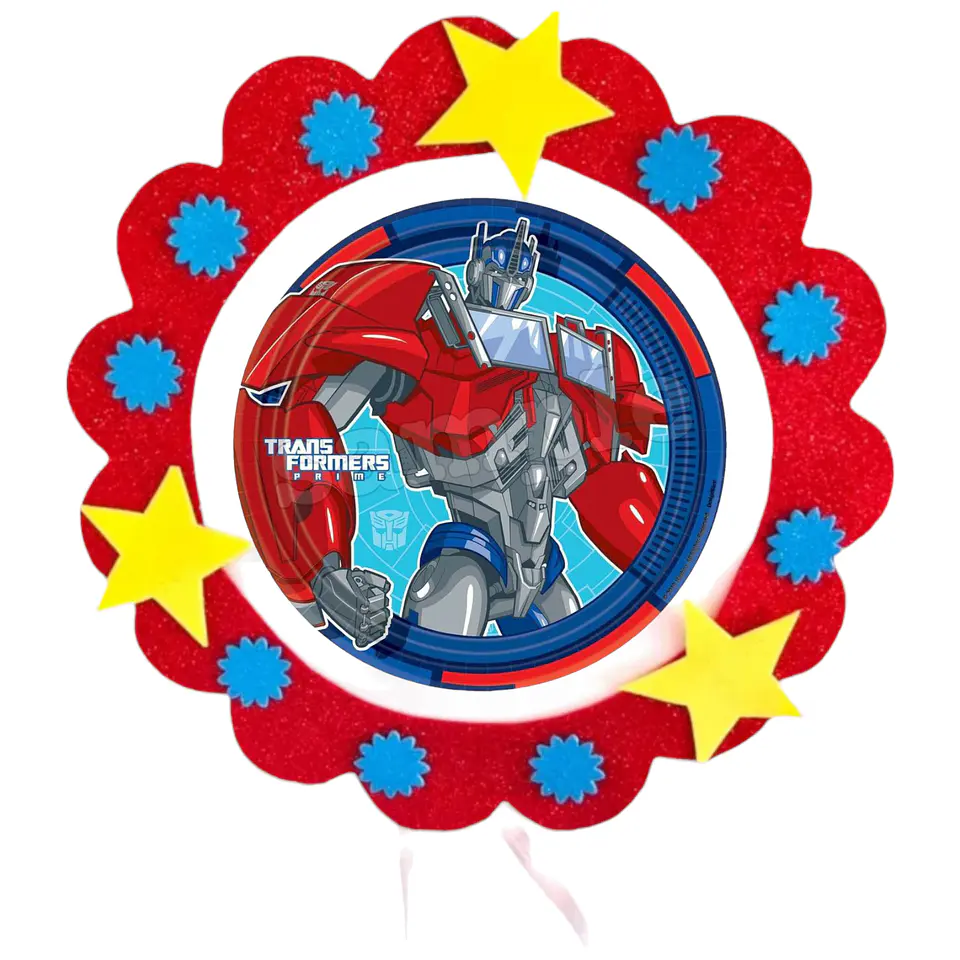 Piñata cumpleaños transformers  1