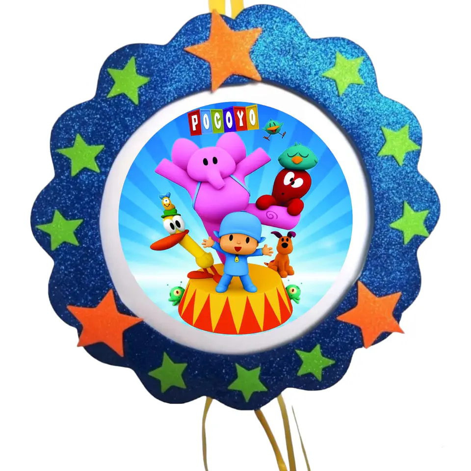 Piñata cumpleaños pocoyo 1