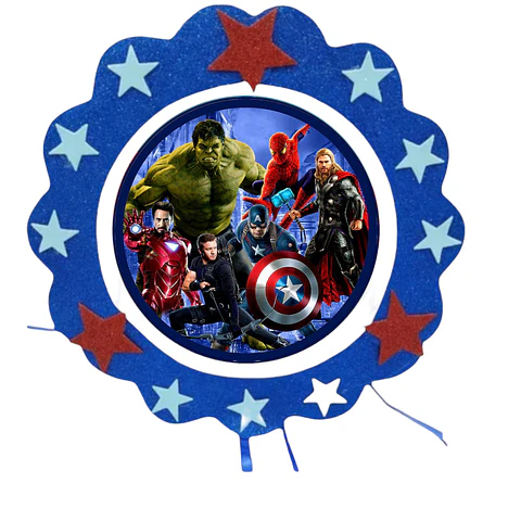 Piñata cumpleaños Avengers