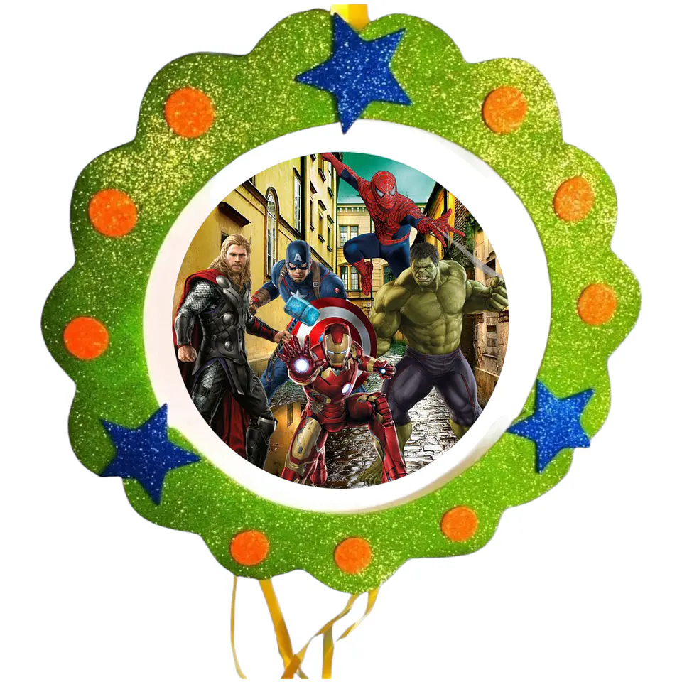 Piñata cumpleaños Avengers 1