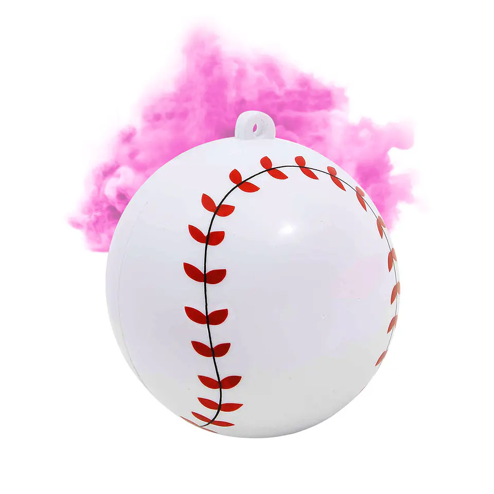 Pelota de béisbol revelación niña  1