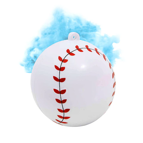 Pelota de béisbol revelación niño