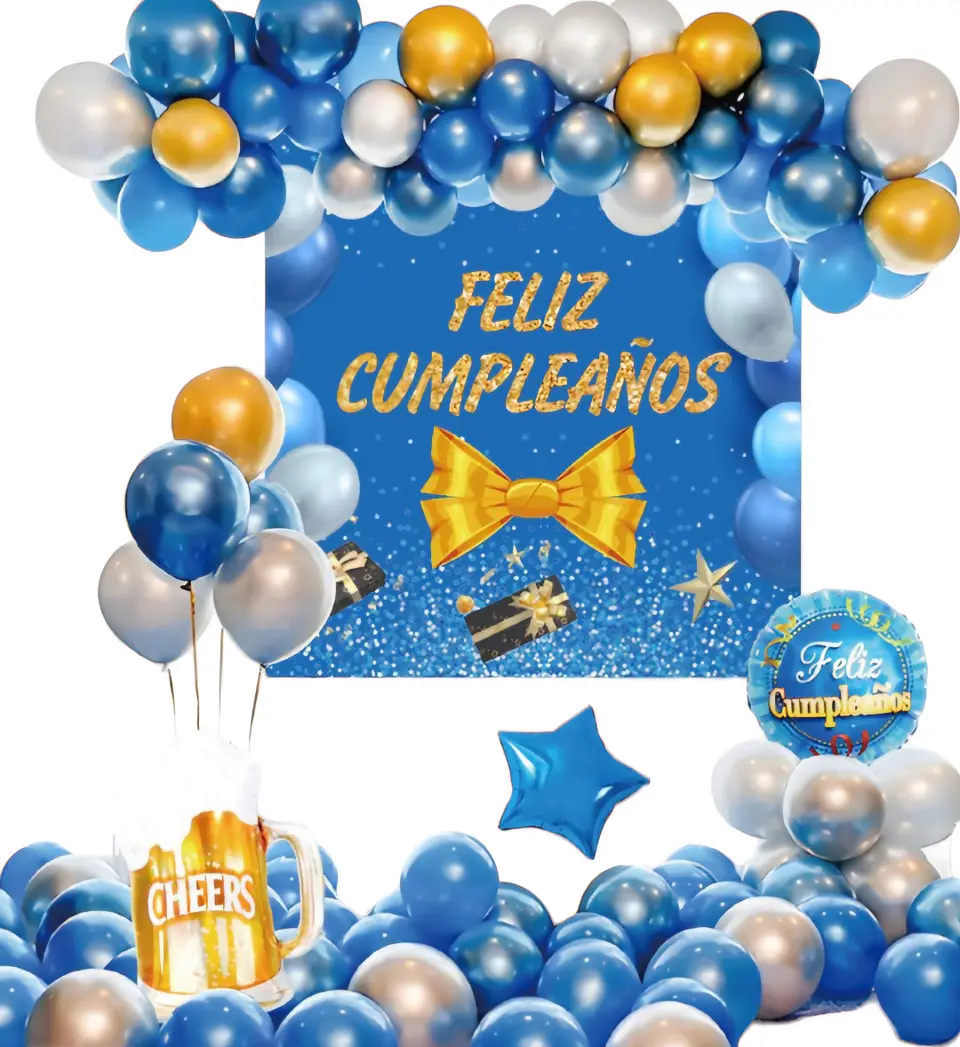 Pack decorativo azul 1