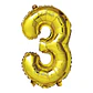 Números del 0-9 Dorado - Miniatura 4