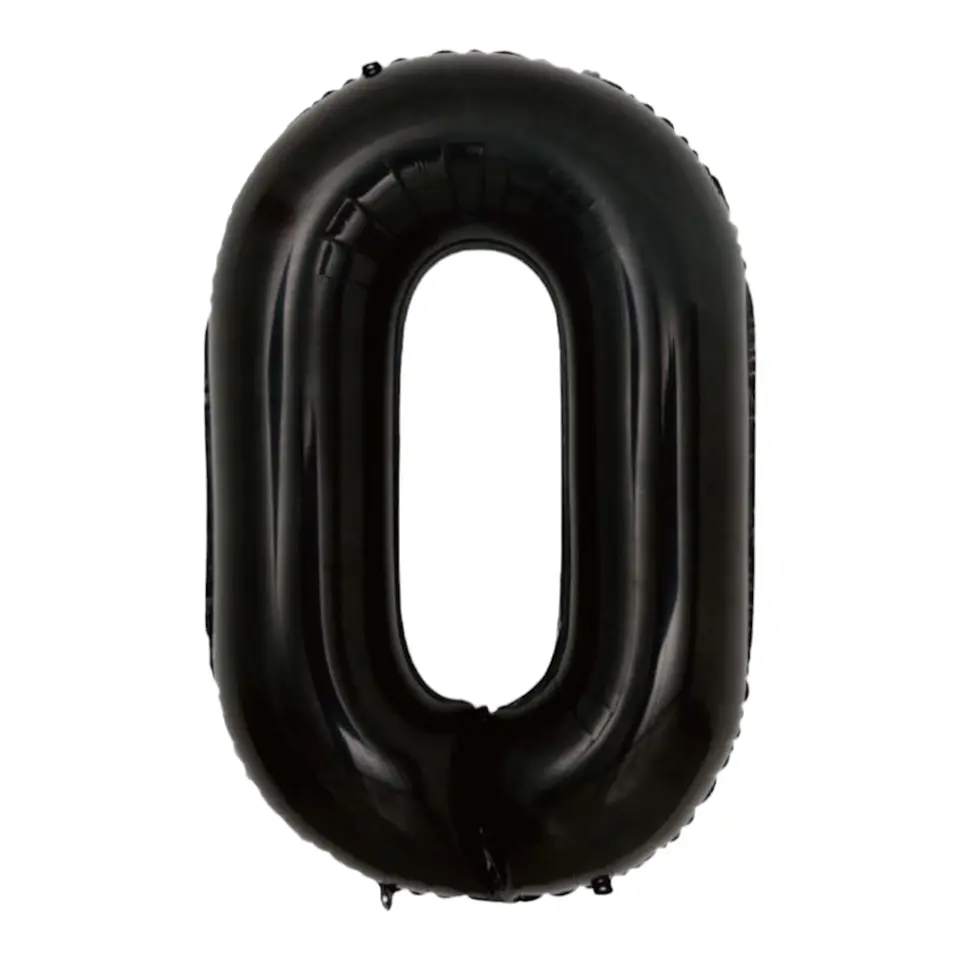 Números del 0-9 Negro  2