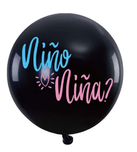 Globos decorativos niño niña 