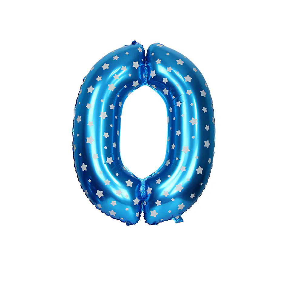 Números del 0-9 azul 2