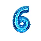 Números del 0-9 azul - Miniatura 7