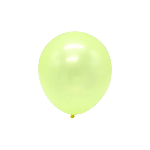 Globo Flúor amarillo 25 unidades