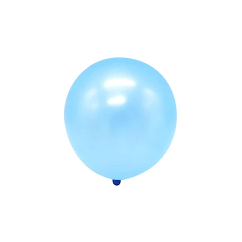 Globo Flúor azul 25 unidades
