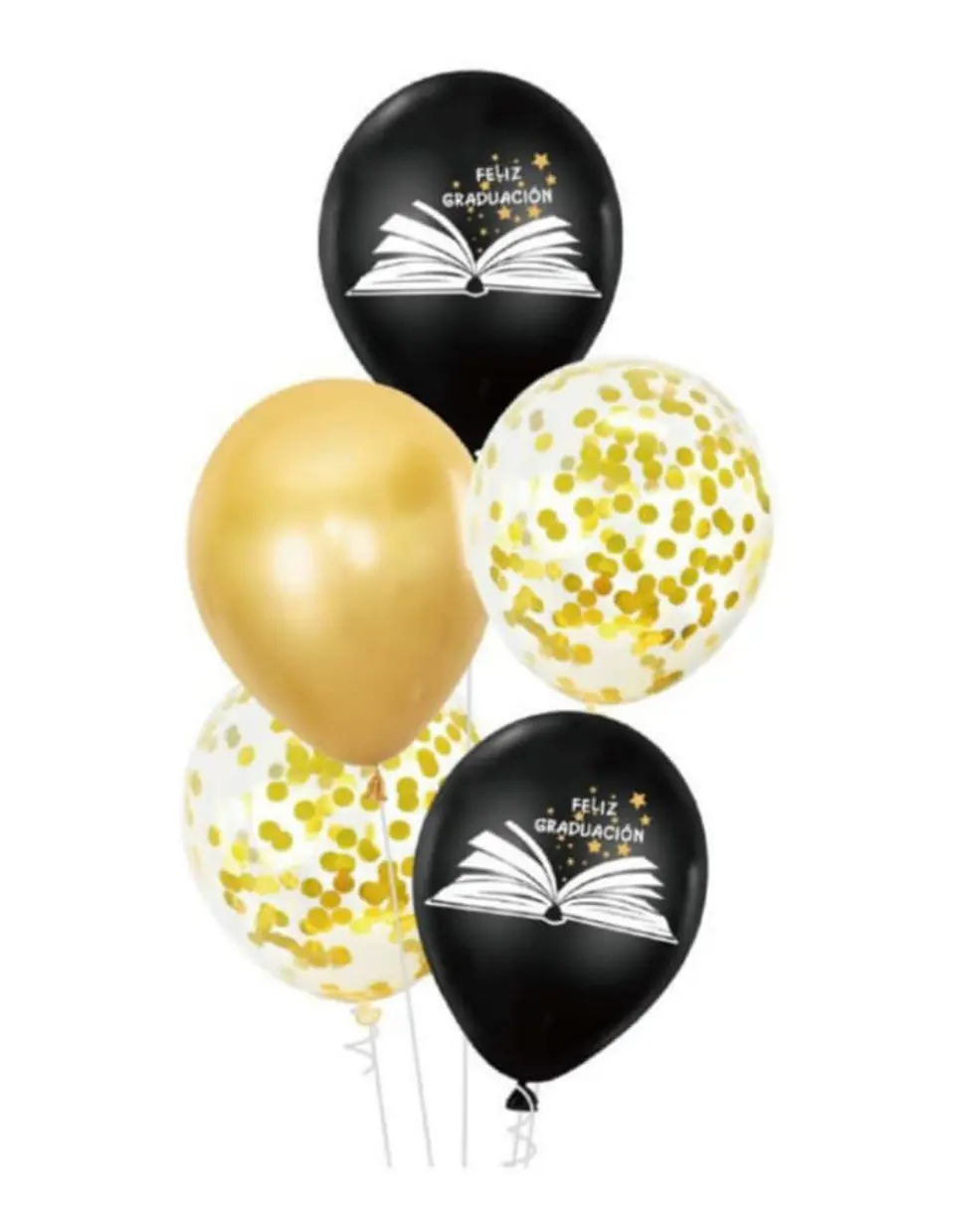 Set de globos látex graduación 1