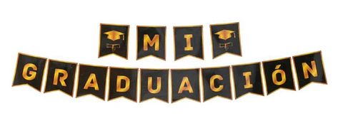 Guirnalda decorativa mi graduación