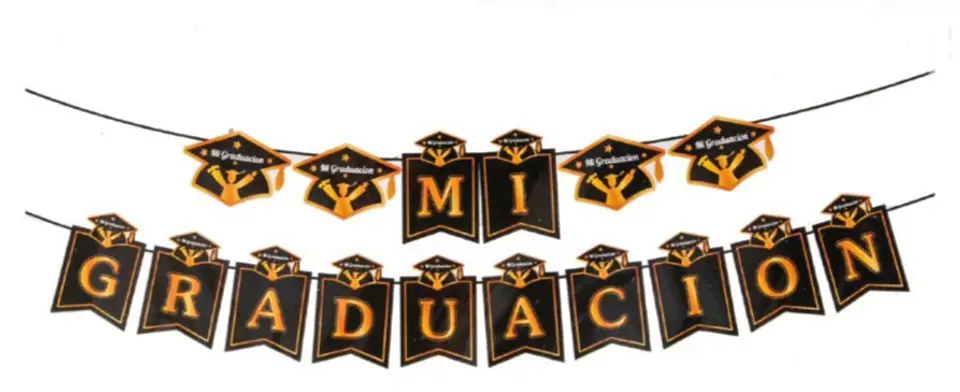 Guirnalda decorativa mi graduación 1