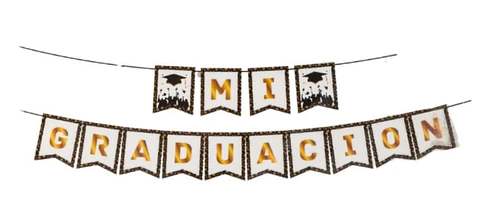 Guirnalda decorativa mi graduación