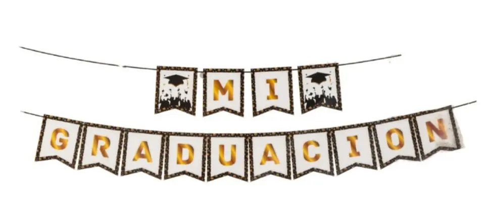 Guirnalda decorativa mi graduación 1