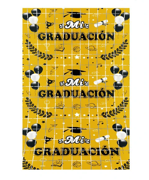 Cortina metálica graduación 