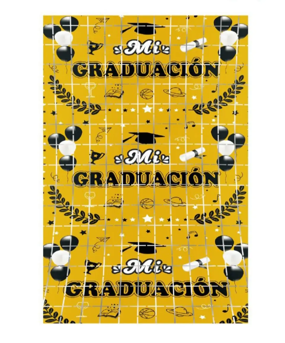 Cortina metálica graduación  1
