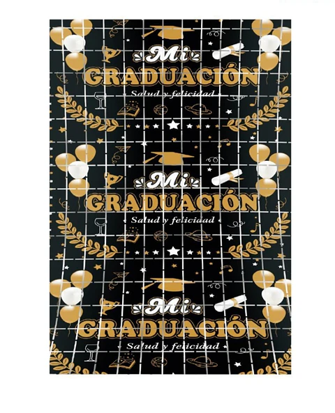 Cortina metálica graduación 