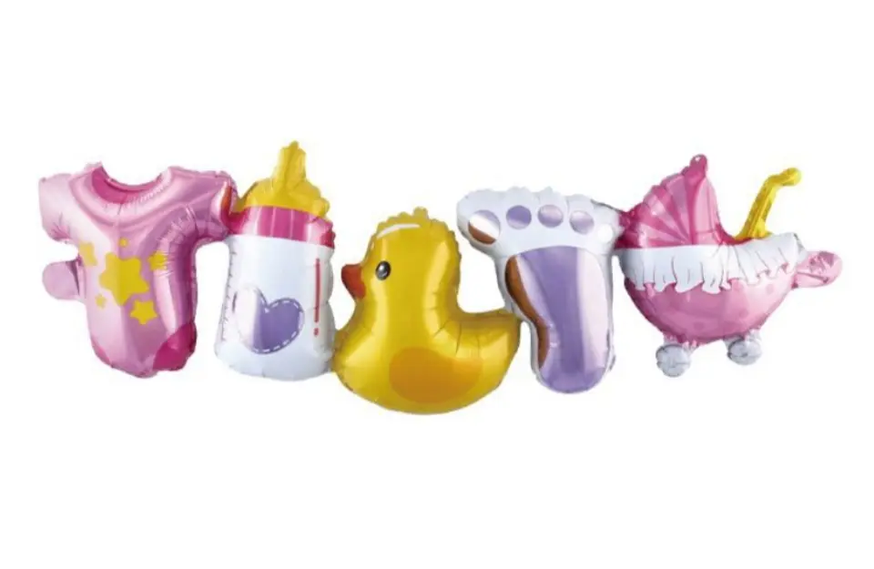 Guirnalda de globos decorativa niña  1