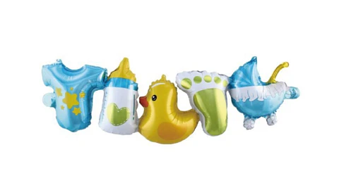 Guirnalda de globos decorativa niño 