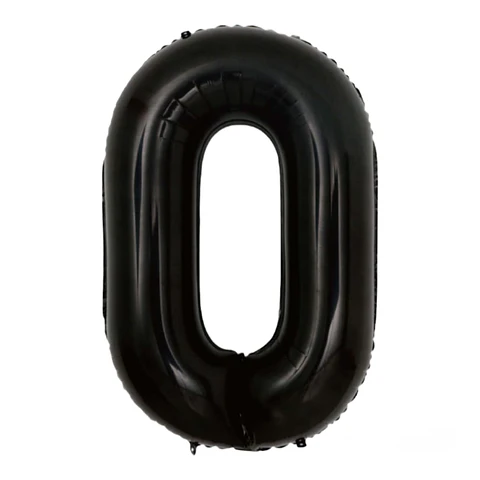 Números del 0-9 Negros