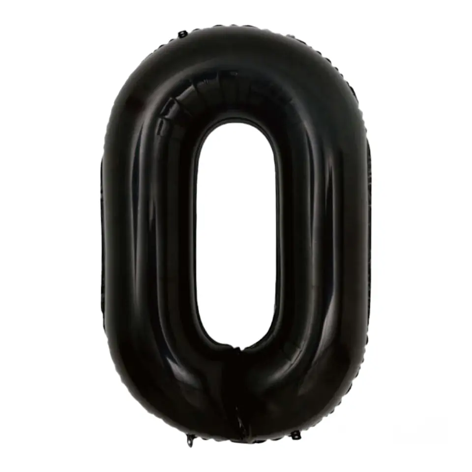 Números del 0-9 Negros 1