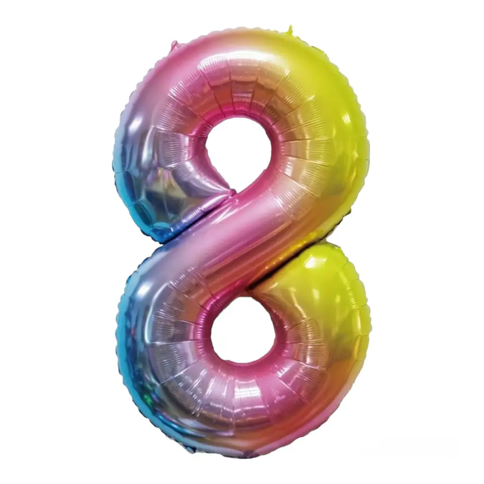 Números del 0-9 Multicolor 9