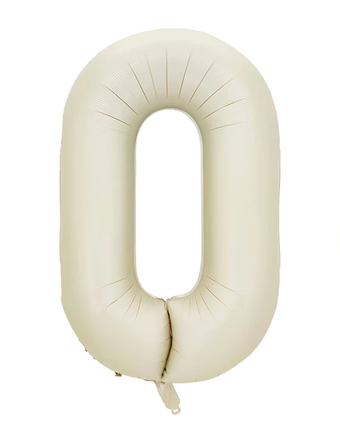 Números del 0-9 Beige