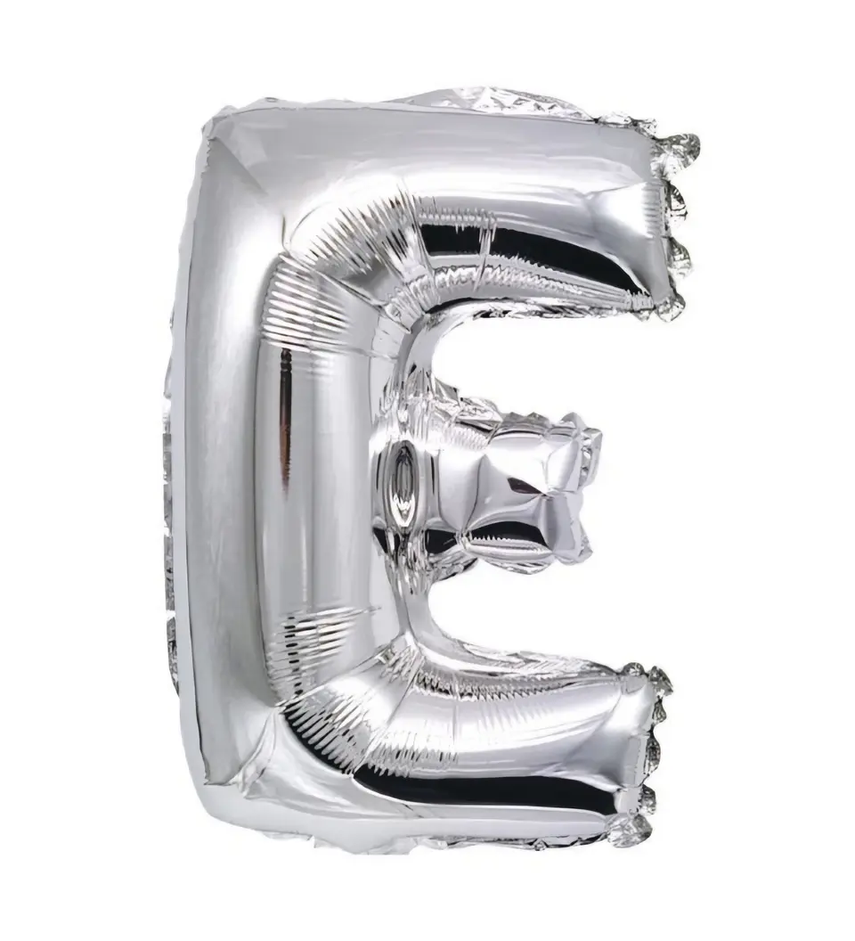 Letras Plateadas 40 cm 5