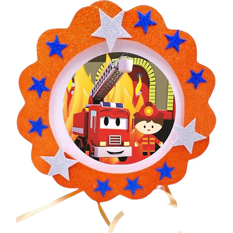 Piñata bomberos