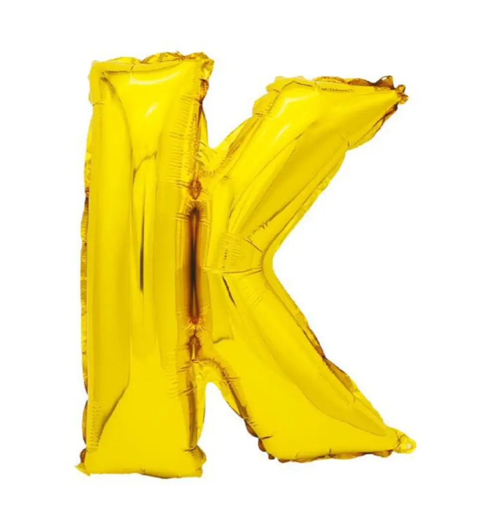 Letras Doradas 40 cm 12
