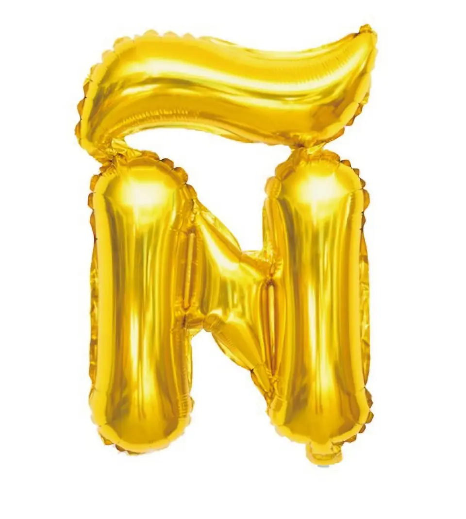 Letras Doradas 40 cm 16