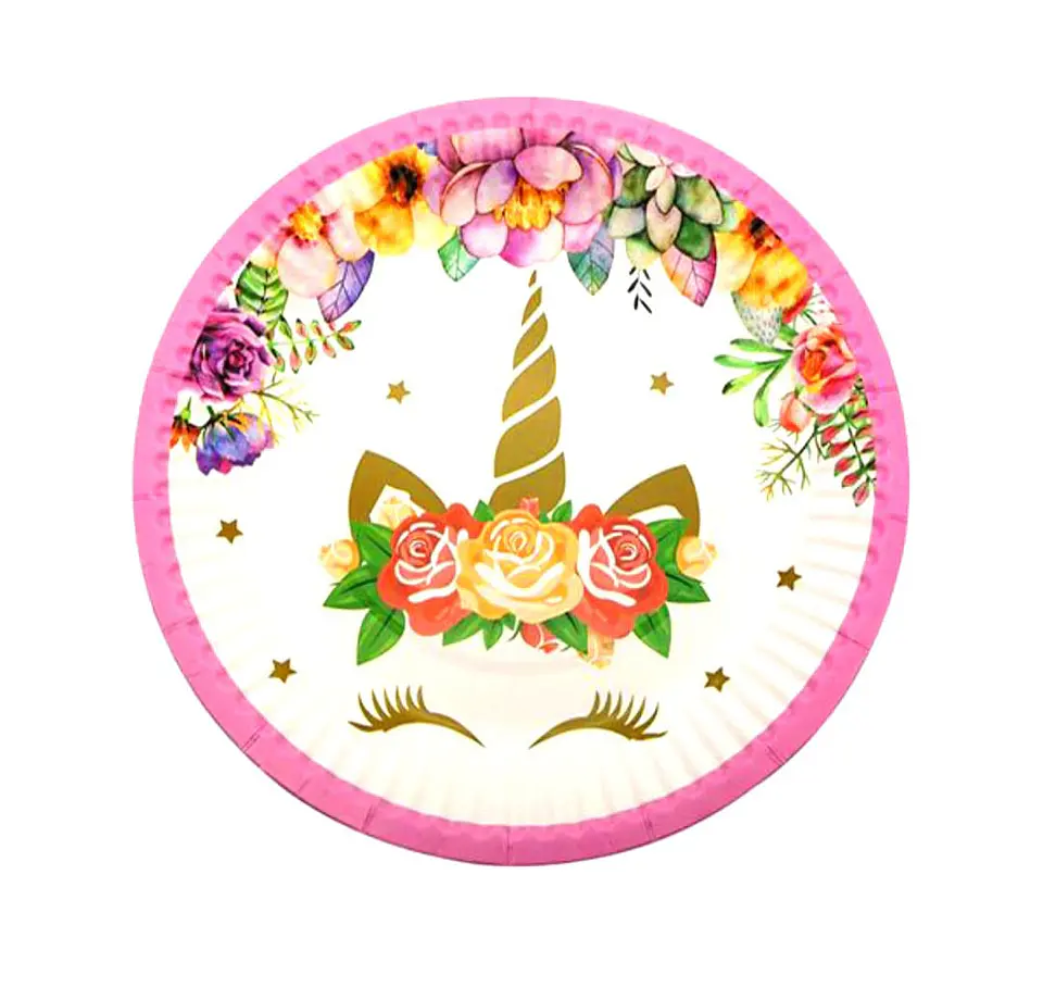 Platos de Unicornio x10 1