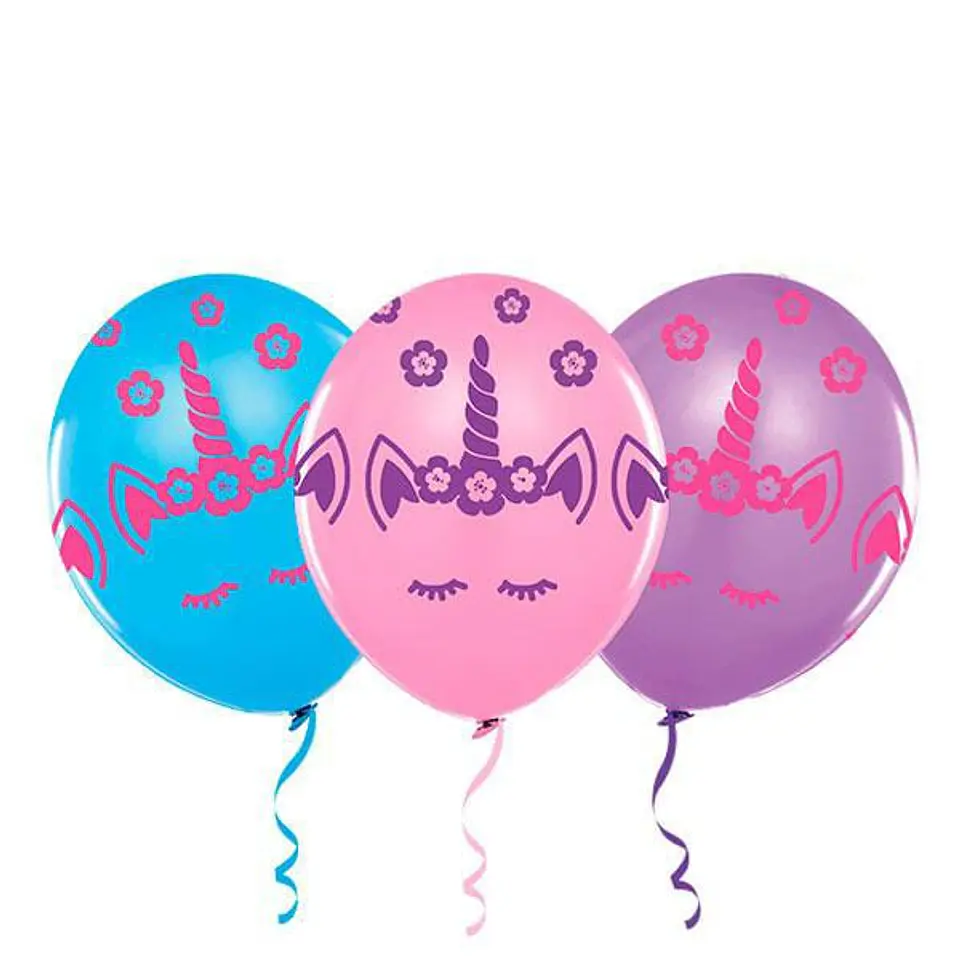 Set de globos Unicornio 1