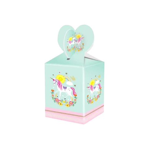 Cajitas para sorpresa de Unicornio