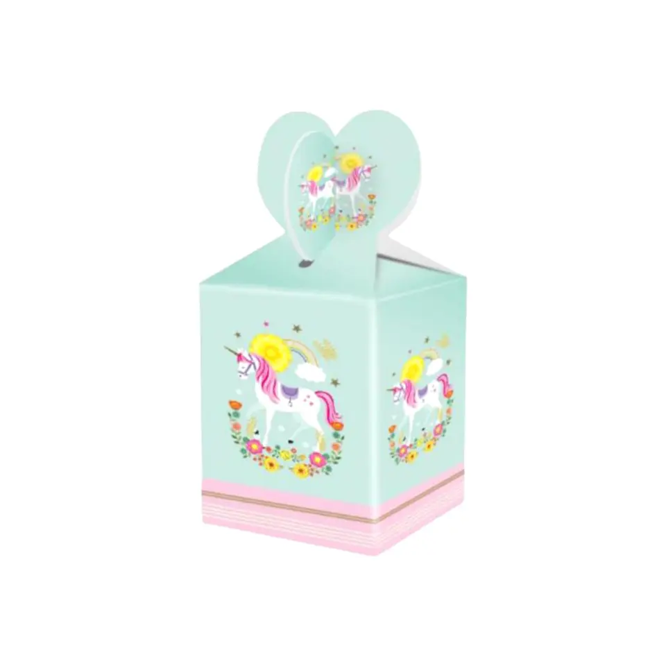 Cajitas para sorpresa de Unicornio 1