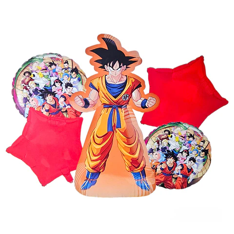 Set de globos Dragon Ball Z 5 piezas