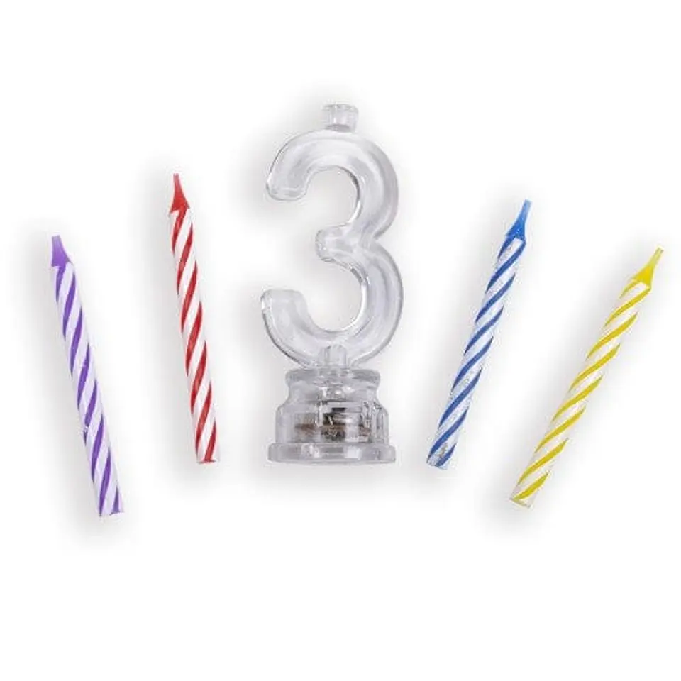 Vela LED numeral 3 1