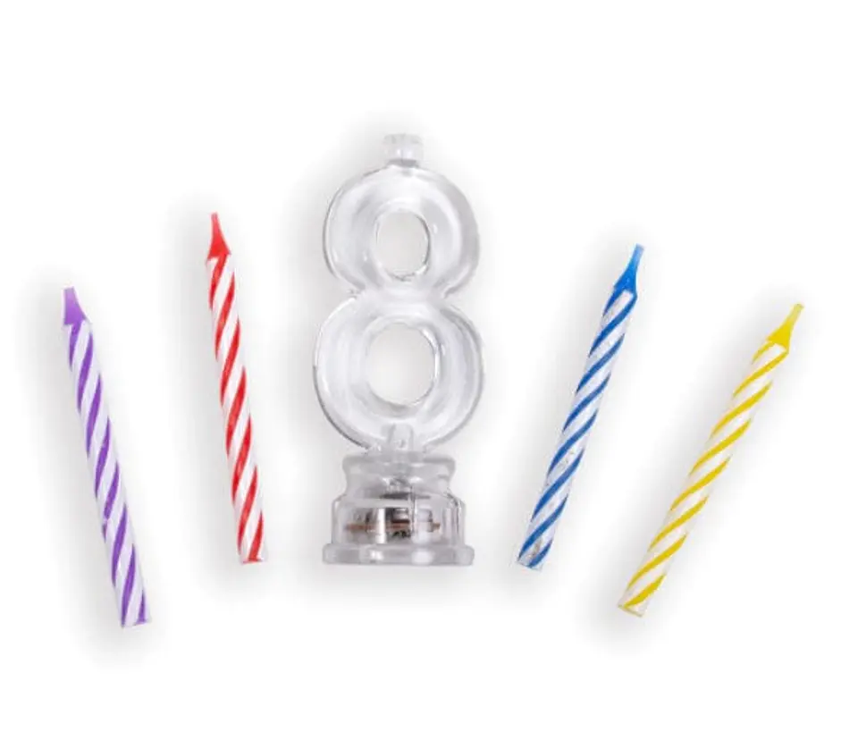 Vela LED numeral 8 1