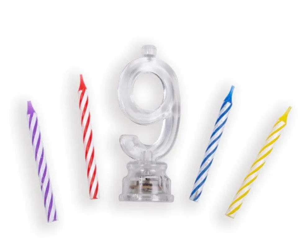 Vela LED numeral 9 1