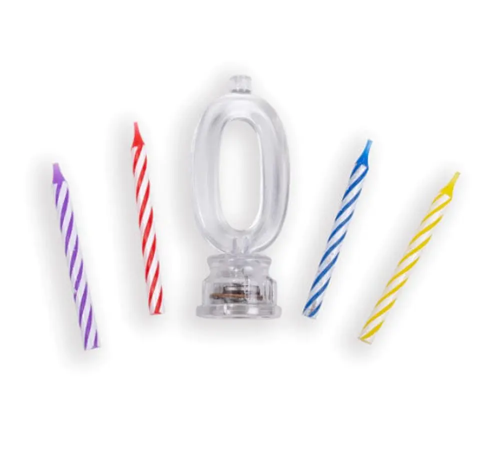 Vela LED numeral 0 1