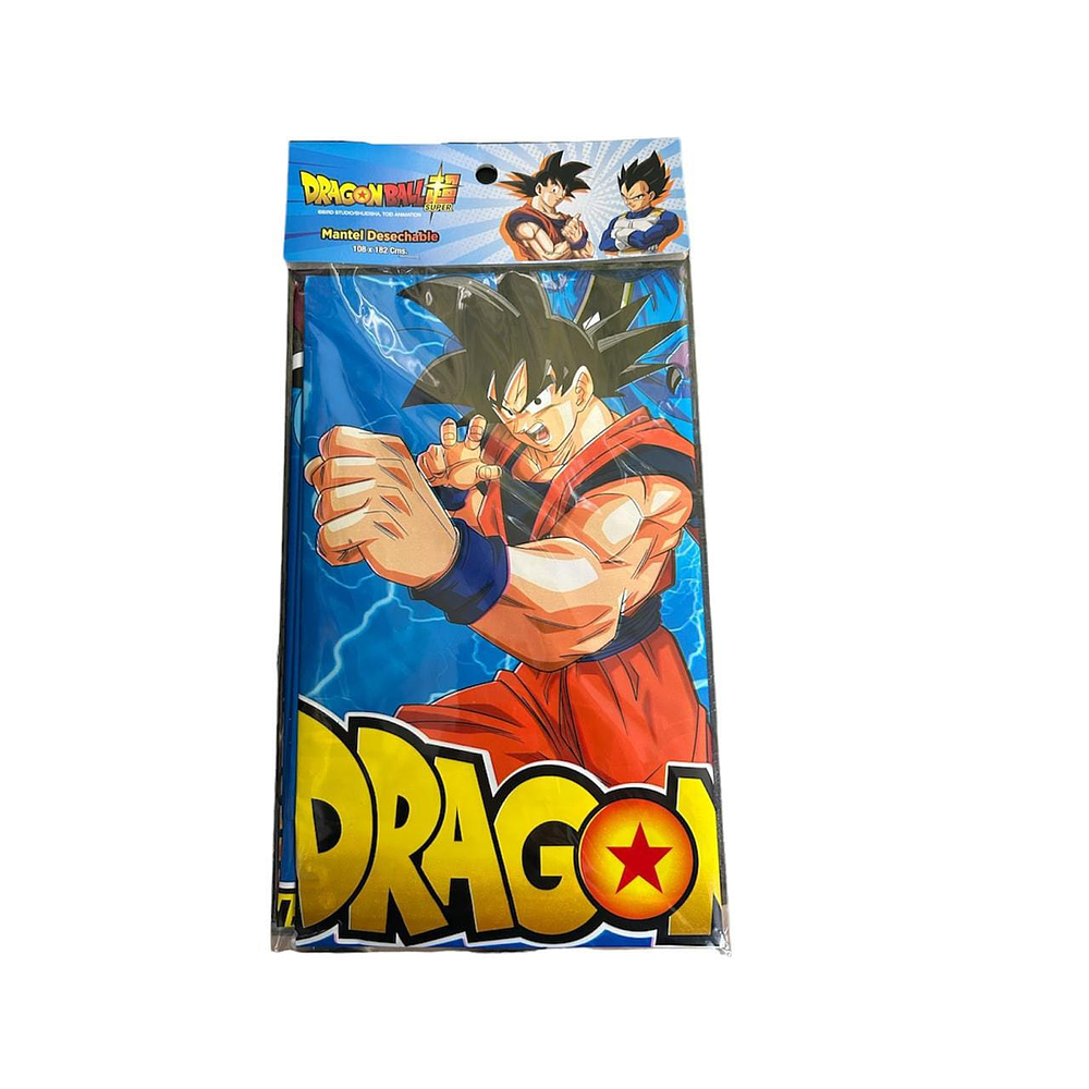 Mantel para cumpeaños Dragon Ball Z