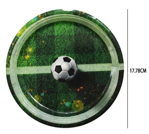 Vaso de cartón de Futbol 6 Unidades