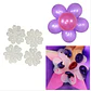 Soporte plastico de globosen  forma de flor - Miniatura 2