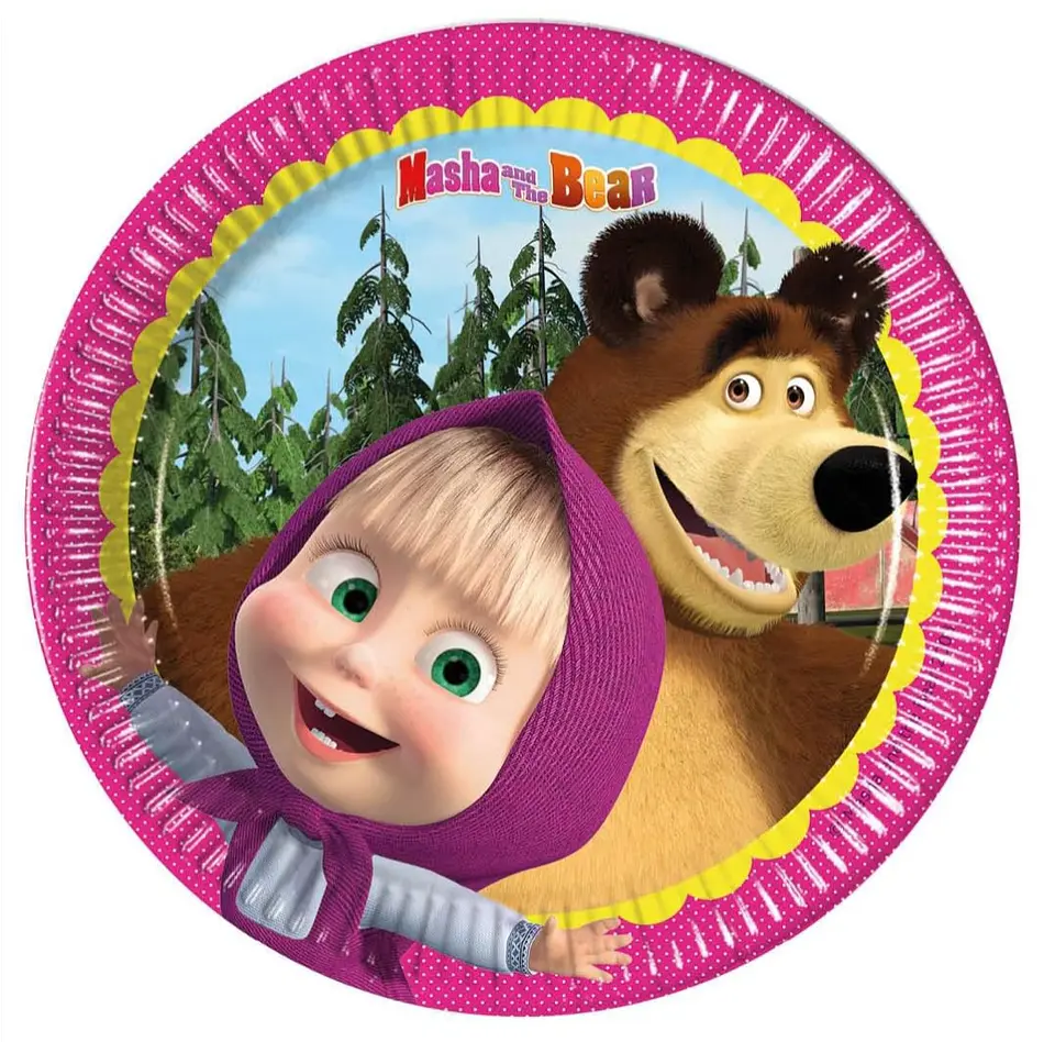 Platos Masha y el oso 1
