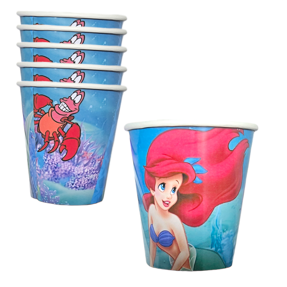 Vasos Ariel la sirenita 