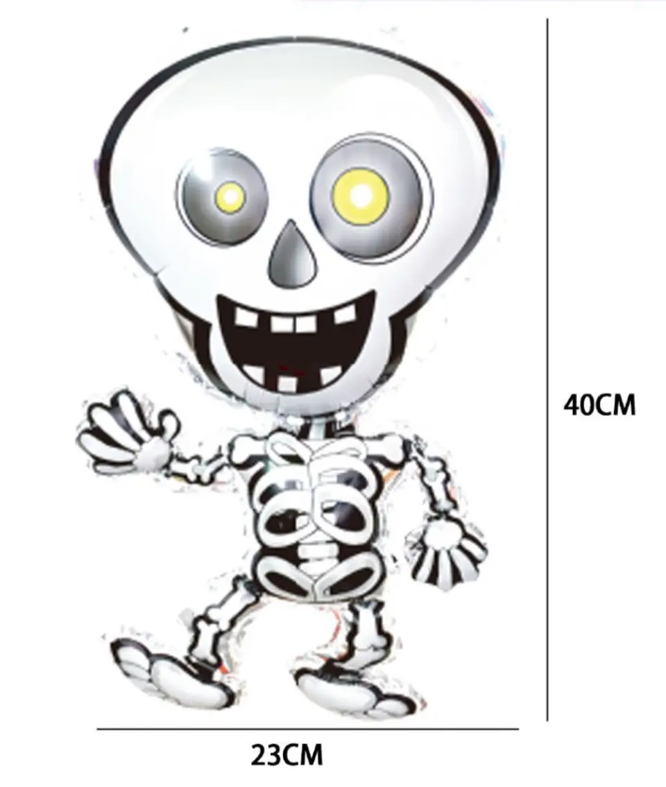 Globo calavera  2