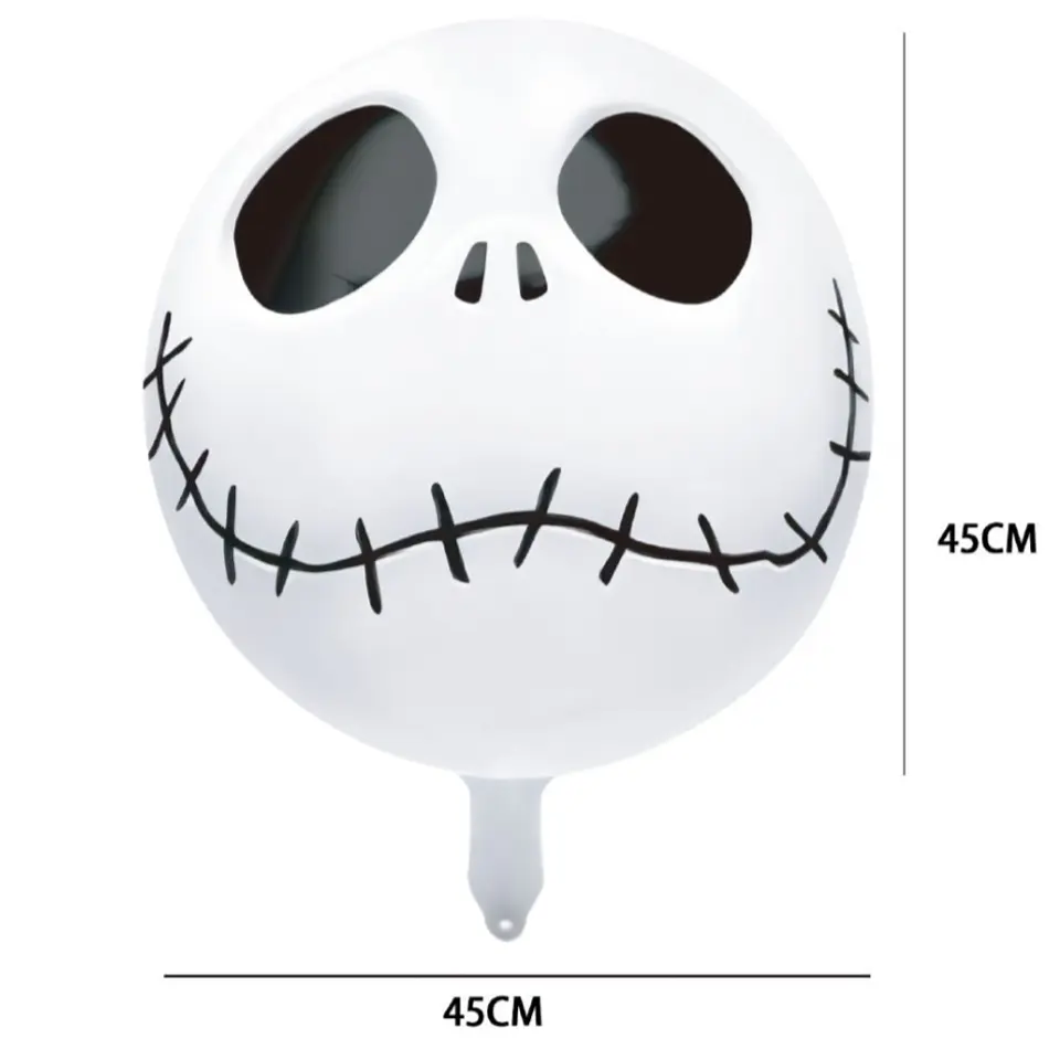 Globo calavera  2